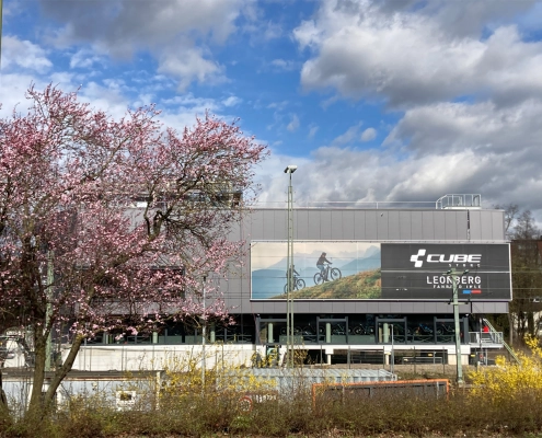 Fahrradladen Cube 3 - Fernsicht Richtung Leonberg